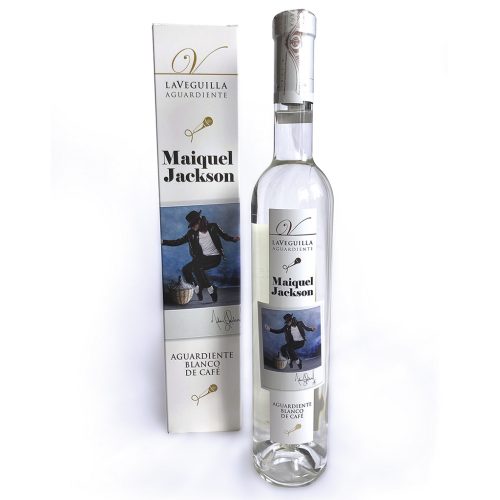 Aguardiente blanco de café Maiquel Jackson