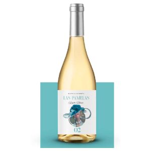 Botella Las Pamelas Rufete Serrano Blanco